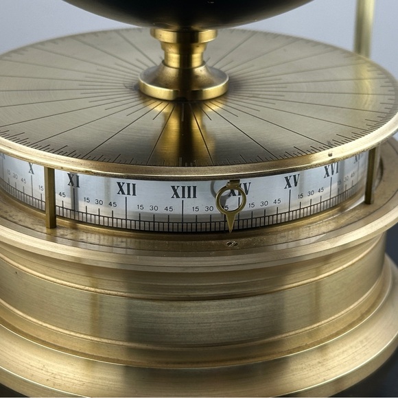 Vintage Imhof Globe Clock built for The Royal Geographical Society c. 1979 - Picture 5 of 8